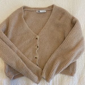 Zara Fuzzy Cardigan